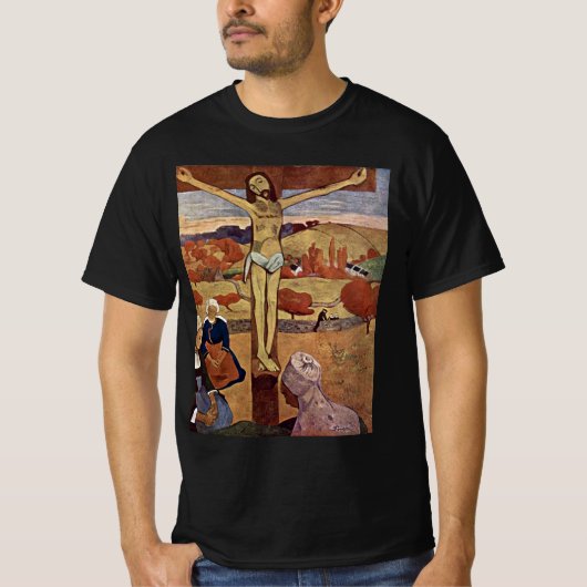 Gele Christus van Paul Gauguin,  Kunst T-shirt (Voorkant)
