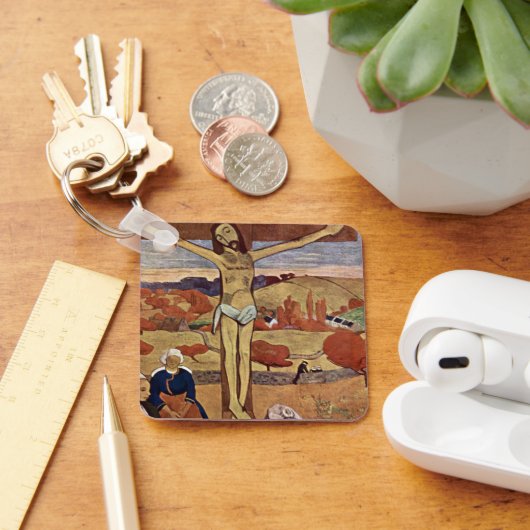 Gele Christus van Paul Gauguin Sleutelhanger (Bureau)