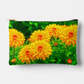 Gele Chrysanten Pouch Etui (Voorkant)