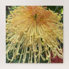 Gele Chrysanthemum Legpuzzel
