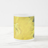 Gele Chrysanthemum Matglas Koffiemok (Center)