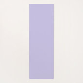 Gele cirkels op paars patroon yogamat (Achterkant)