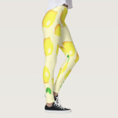 Gele citroen Leggings (Rechts)