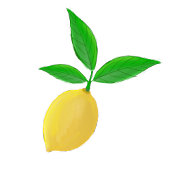Gele Citroen Limonade  Blikvorm Glas