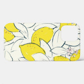Gele citroencitrusvruchten handtekeningen  Case-Mate iPhone case (Achterkant (horizontaal))