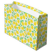 Gele citroenen cadeautas (Achterkant Gekanteld)
