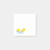 Gele citroenen fruit art post-it® notes (Voorkant)