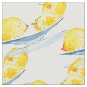 Gele citroenen fruit art stof (Close Up)