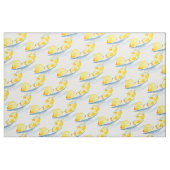 Gele citroenen fruit art stof (Fat Quarter)