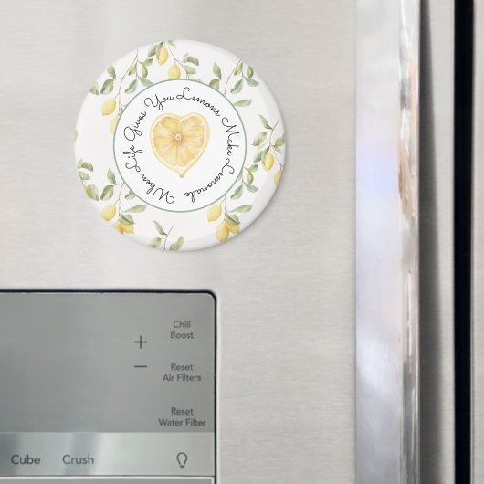 Gele Citroenen Fruit Limonade Magneet (Insitu (Koelkast))