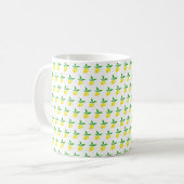 Gele citroenen koffiemok (Voorkant links)