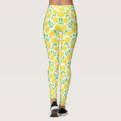 Gele citroenen Leggings (Achterkant)