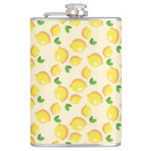 Gele citroenfles heupfles (Voorkant)