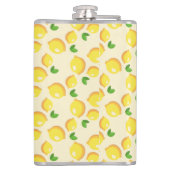 Gele citroenfles heupfles (Achterkant)