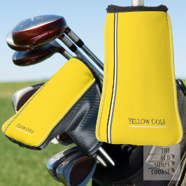 Gele Club Golfheadcover