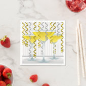 Gele cocktail en lint servetten (Insitu)