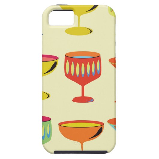 Gele cocktailtijd Case-Mate iPhone case (Achterkant)