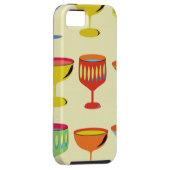 Gele cocktailtijd Case-Mate iPhone case (Back/Rechts)