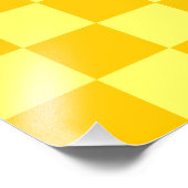 Gele combinatie Klassieke klankkast door STaylor Foto Afdruk (Hoek)