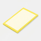 Gele combinatiecontrolelijst van ShirleyTaylor Post-it® Notes (Schuin)