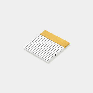 Gele Concrete Geweven Gevoerde   Post-it® Notes