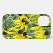 Gele Coneflower Hoesje-Mate iPhone Case (Achterkant (horizontaal))