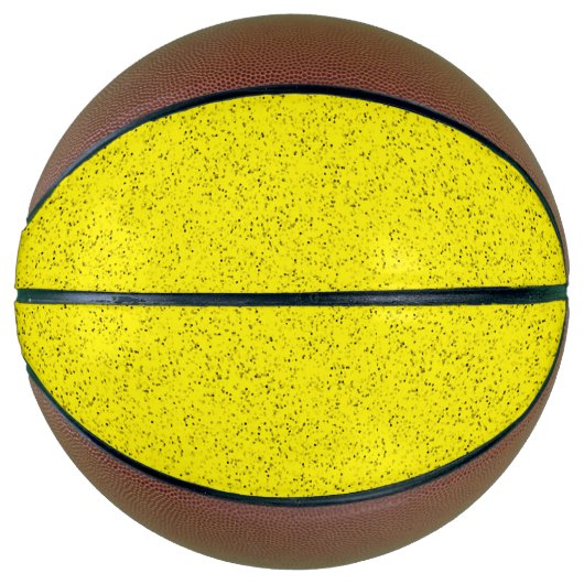 Gele Confetti basketbal (Voorkant)