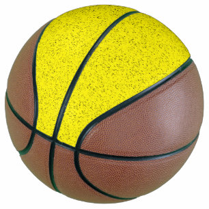 Gele Confetti basketbal