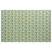 Gele constructievoertuigen stof (Yard (91,4 cm))