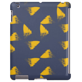 Gele, coole, unieke driehoeken met trendy Case-Mate iPhone case