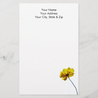 Gele Coreopsis Briefpapier
