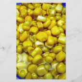 Gele corn briefpapier (Voorkant)