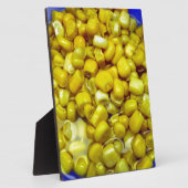 Gele corn fotoplaat (Zijkant)