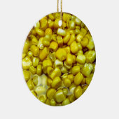 Gele corn keramisch ornament (Rechts)