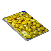 Gele corn notitieboek (Rechterzijde)