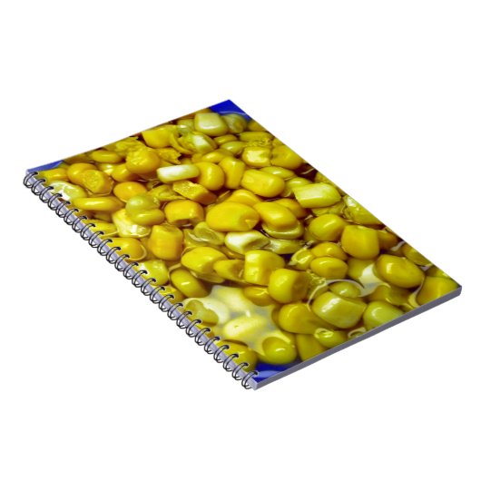 Gele corn notitieboek (Rechterzijde)