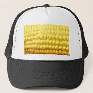 Gele corn op de Cob-textuur Trucker Pet