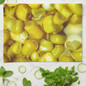 Gele corn theedoek (Gevouwen)