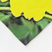 Gele Cornelius Fleece Deken (Hoek)