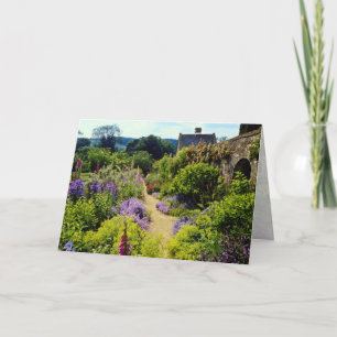 Gele Cotswold tuinbloemen Kaart