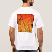 Gele Creole Rain T-shirt (Achterkant)