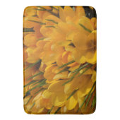 Gele crocus flavus - Gele gouden bloemen Badmat (Voorkant Verticaal)