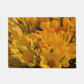 Gele crocus flavus - Gele gouden bloemen Deurmat (Voorkant)