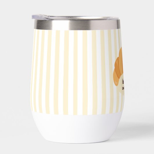 Gele croissant waterfles (Rechts)