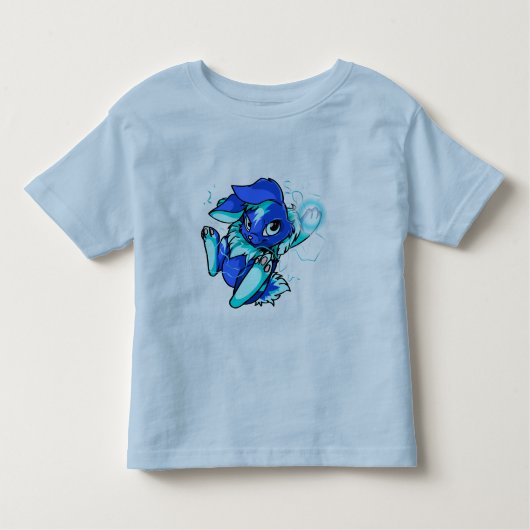 Gele Cybunny met sterren Kinder Shirts (Voorkant)