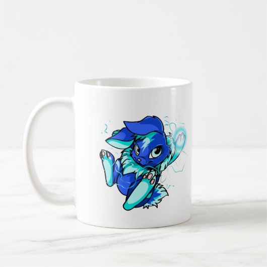 Gele Cybunny met sterren Koffiemok (Links)