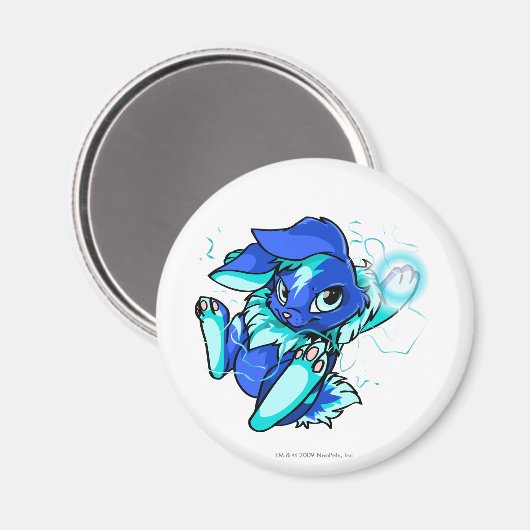 Gele Cybunny met sterren Magneet (Voorkant / Achterkant)