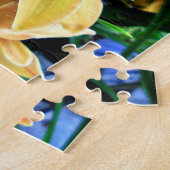 Gele Cymbidiumorchideeën Legpuzzel (Zijkant)