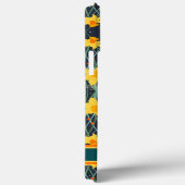 Gele Daffodil Bloemen Aangepaste Naam Patroon Case-Mate iPhone Case (Achterkant / Rechts)