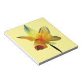 Gele Daffodil waterverf art Spring Flower Notitieblok (Schuin)